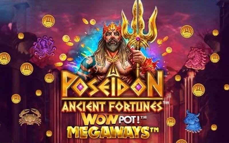 Hoppas på tur i det gamla Fortunes Poseidon-spelet för stora vinster i Klirr.