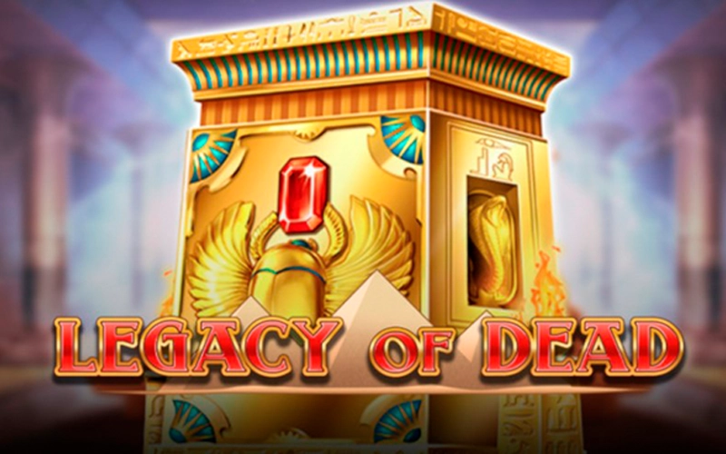 Prova lyckan på Legacy of the Dead i Klirr Casino-sektionen.