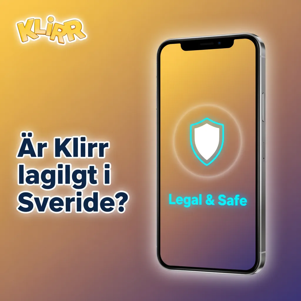 Klirr är lagligt i Sverige med aktiv spellicens, Spelinspektionens register, Spelpaus, spelgränser och BankID