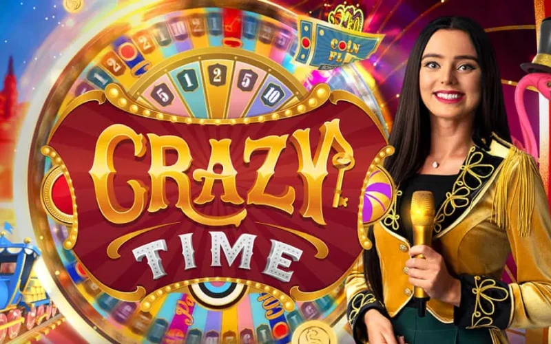 Missa inte din chans att vinna stort i Crazy Time på Klirr Online Casino.