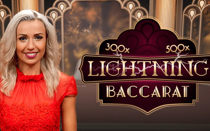Vad sägs om att spela Lightning Baccarat på Klirr Online Casino.